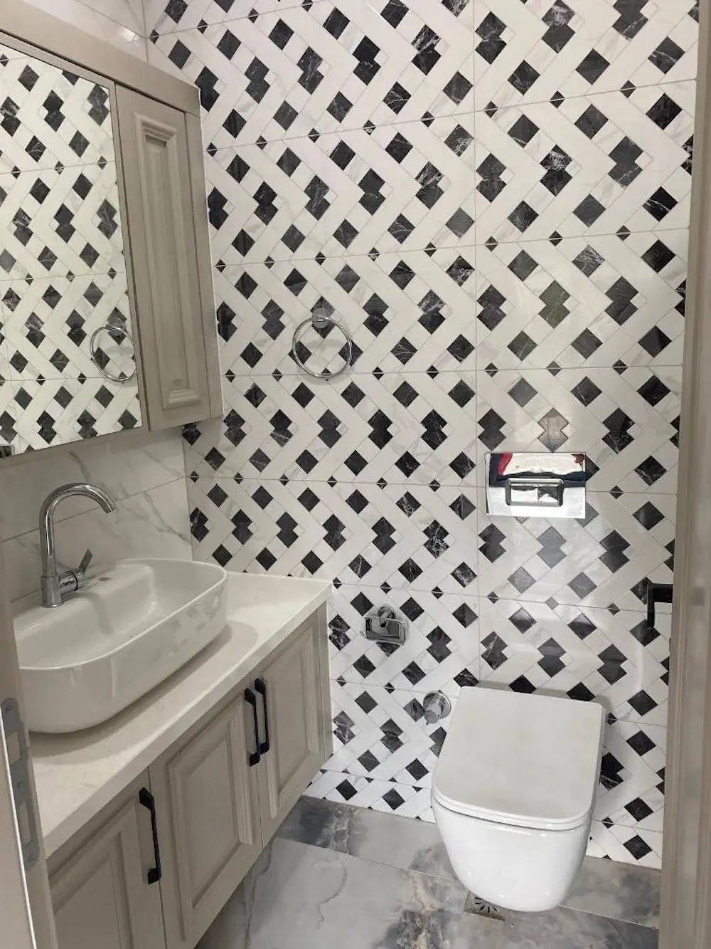 Fitted bathroom